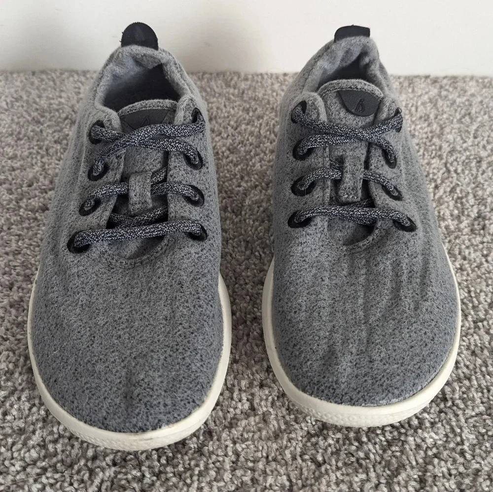 Allbirds Wool Runners Grey sz 8 - Picture 2 of 7